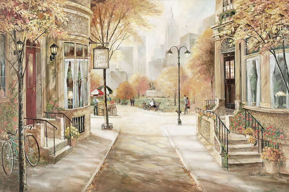 City Cafe art print by Ruane Manning for $57.95 CAD