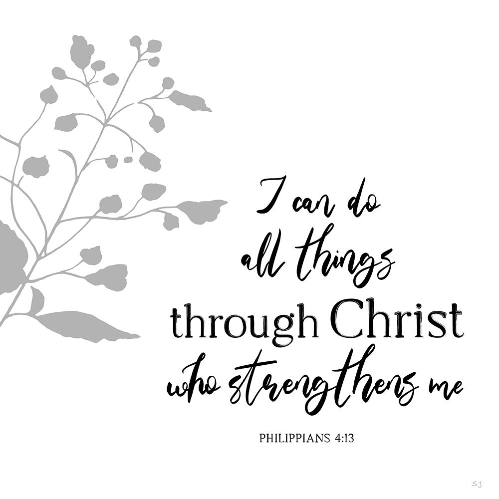 Christ Strengthens Me art print by Val Rhodes for $57.95 CAD