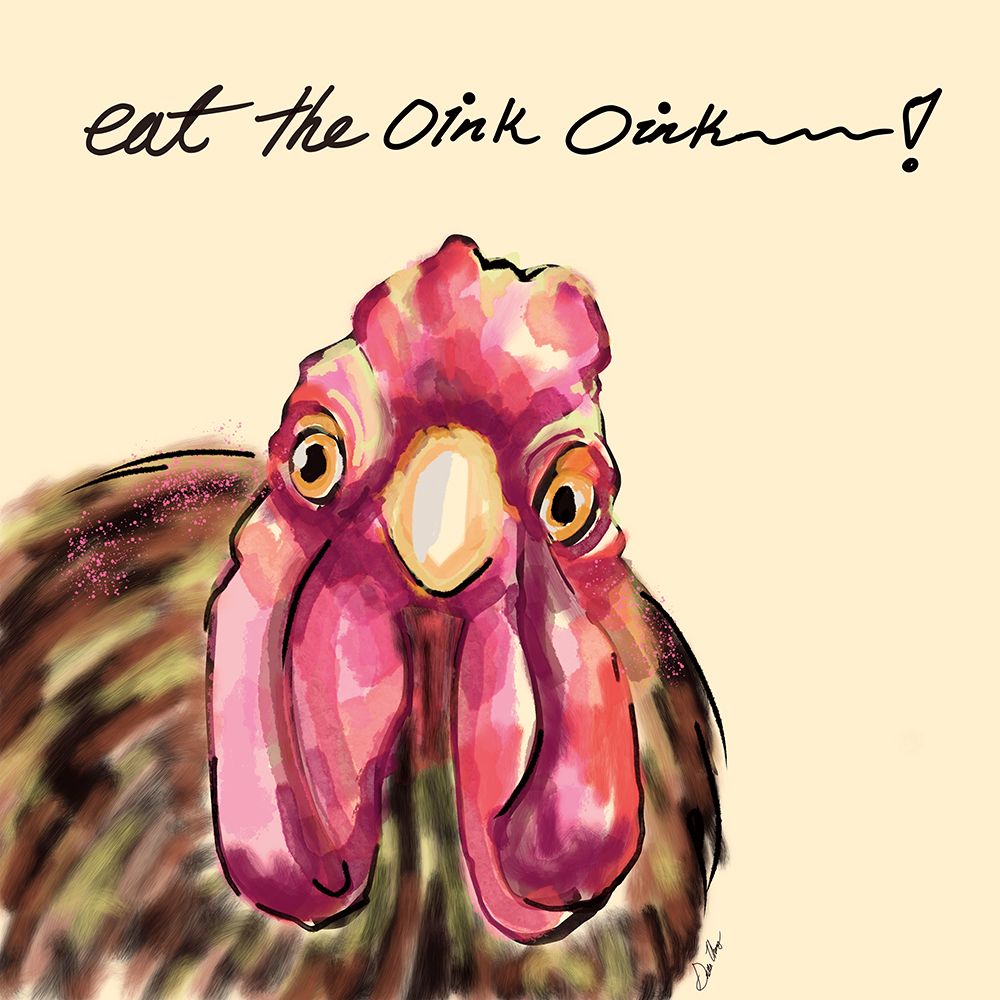 Cluck art print by Stella Chang for $57.95 CAD
