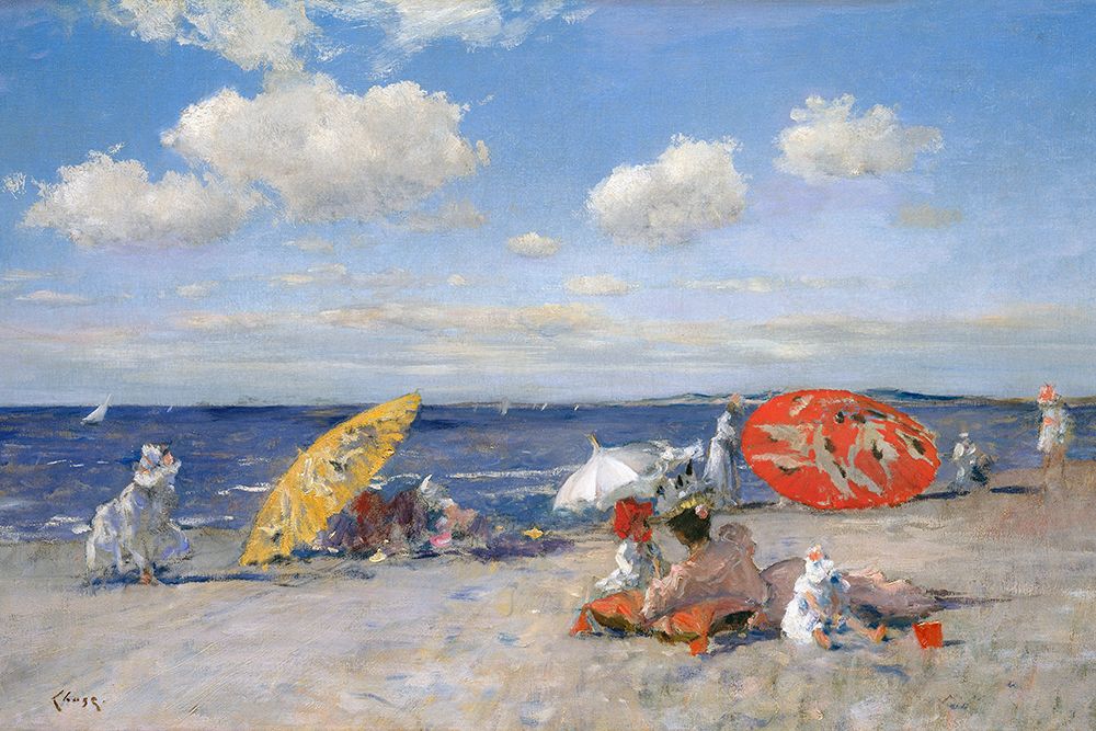 At The Seaside art print by William Merit Chase for $57.95 CAD