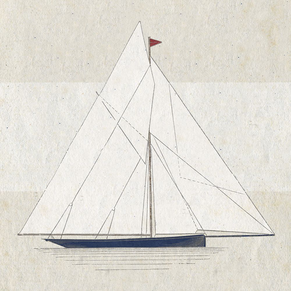 Cutter Stripe art print by Susan Arnot for $57.95 CAD