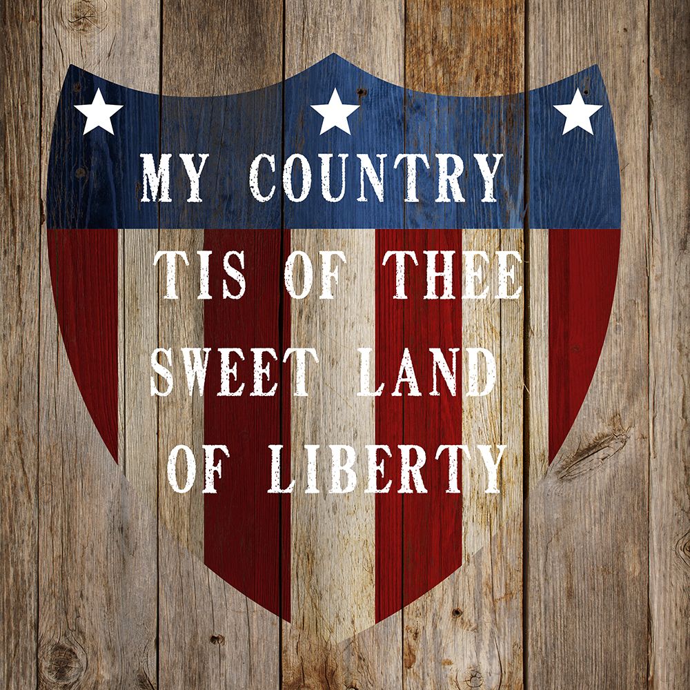 My Country Tis of Thee art print by Susan Arnot for $57.95 CAD