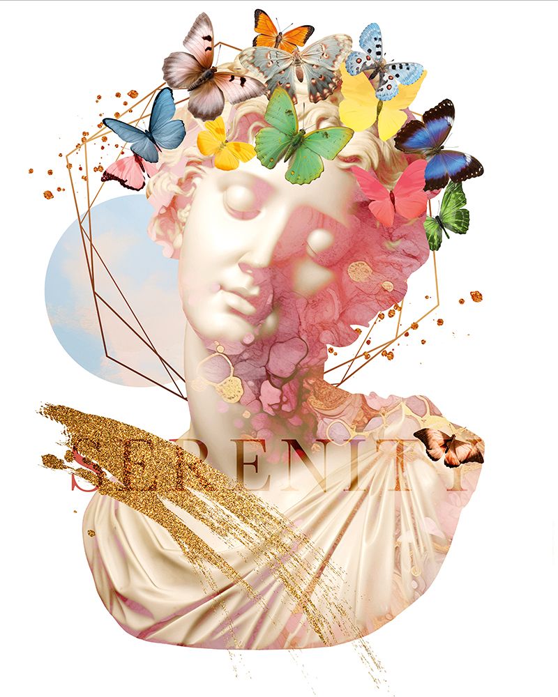 Greek Goddess I art print by Susan Arnot for $57.95 CAD