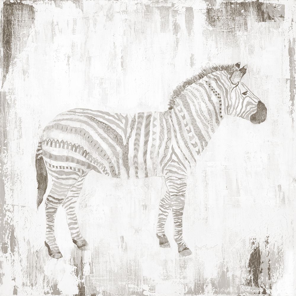 Elegant Zebra art print by Tava Studios for $57.95 CAD