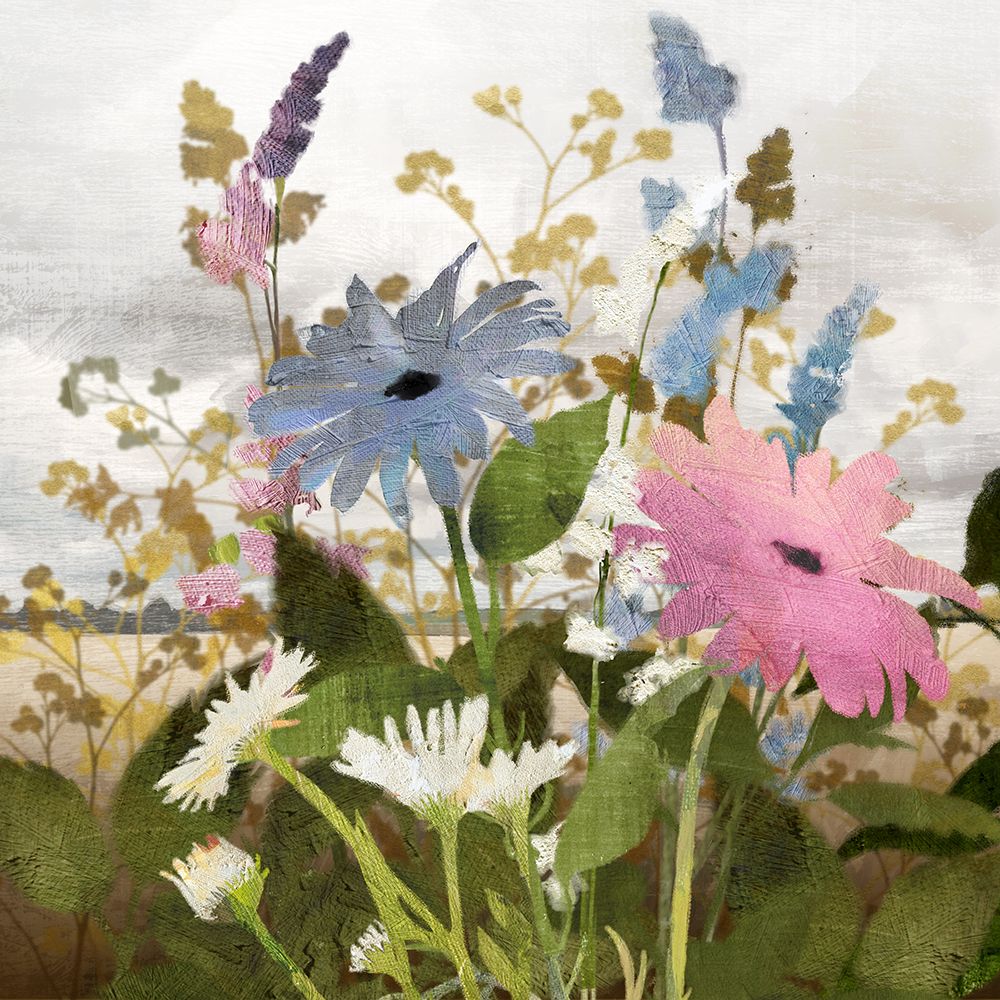 Prairie Flowers I art print by Susan Arnot for $57.95 CAD