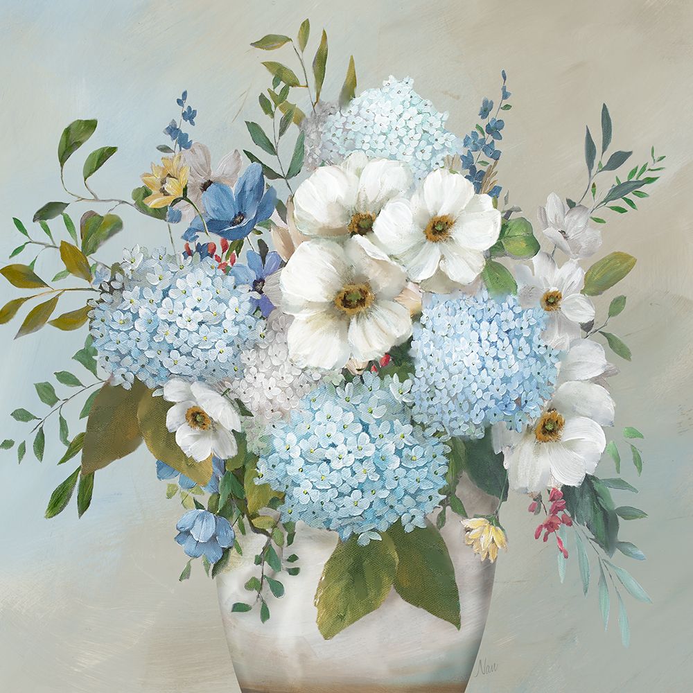 Summer Bouquet art print by Nan for $57.95 CAD