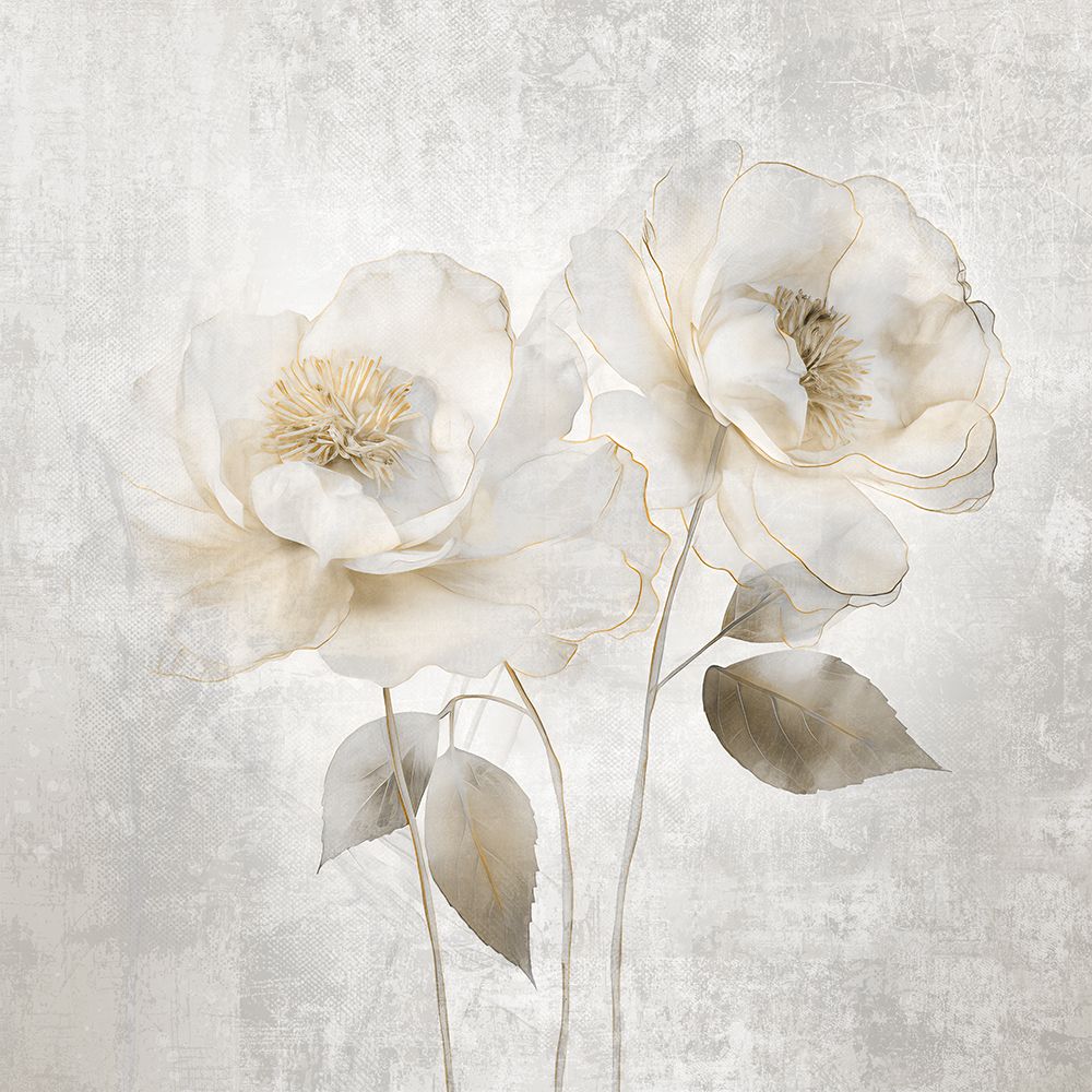 Gilded Roses I art print by Irene Weisz for $57.95 CAD