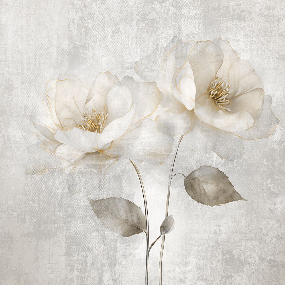Gilded Roses II art print by Irene Weisz for $57.95 CAD