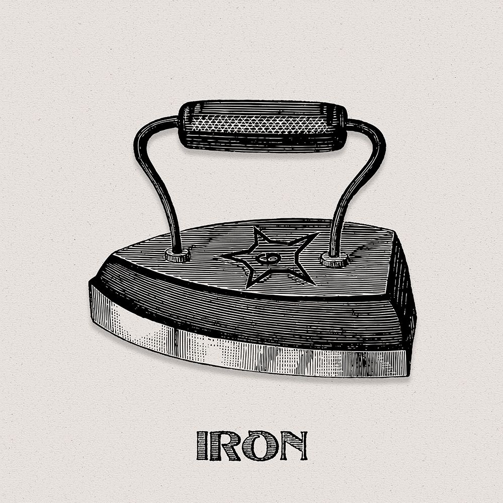 Laundry Day Iron art print by Val Rhodes for $57.95 CAD