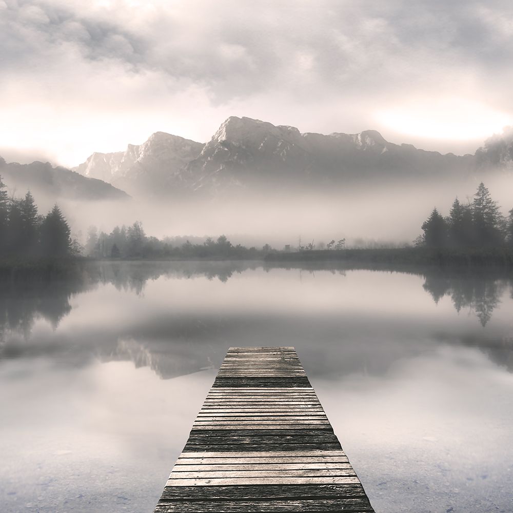 Serene Dock art print by Irene Weisz for $57.95 CAD
