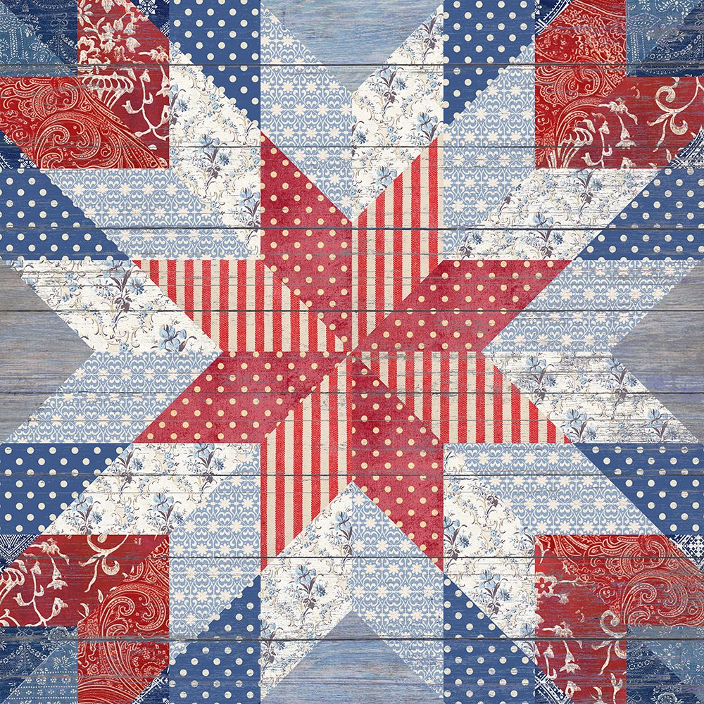 American Star Quilt I art print by Susan Arnot for $57.95 CAD