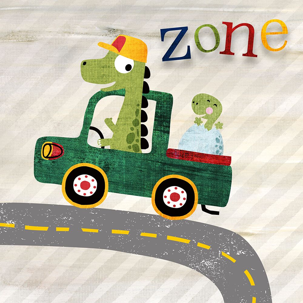 Construction Zone art print by Susan Arnot for $57.95 CAD