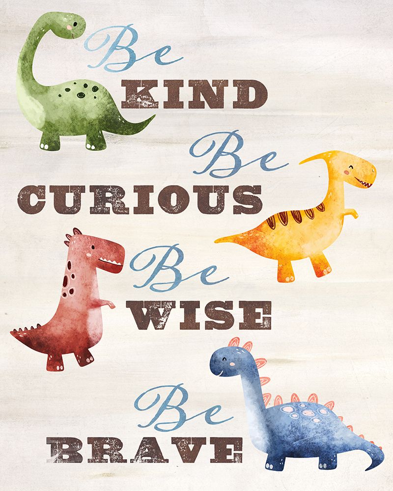 Be Kind Be Brave art print by Susan Arnot for $57.95 CAD