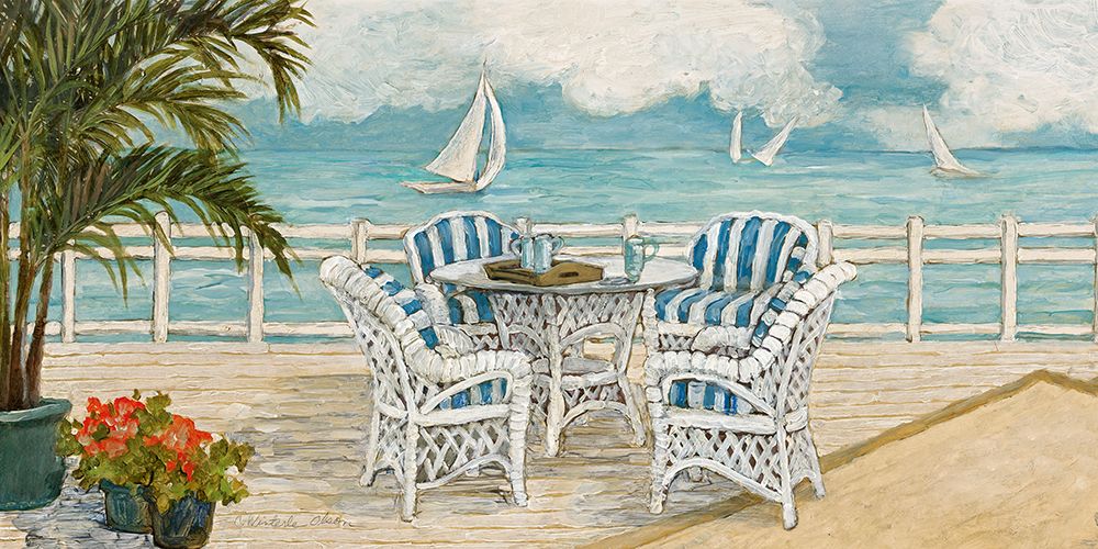 Oceanside View I art print by Charlene Olson for $57.95 CAD