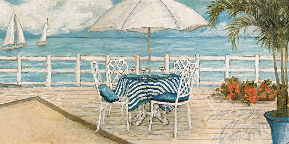Oceanside View II art print by Charlene Olson for $57.95 CAD