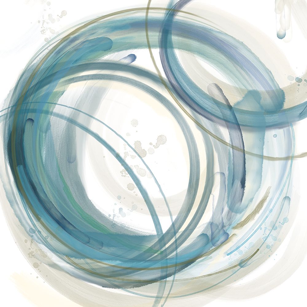Round and Round II art print by Nan for $57.95 CAD