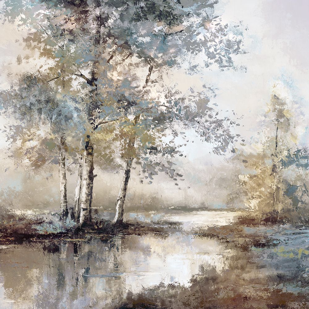 Meandering River I art print by T.C. Chiu for $57.95 CAD