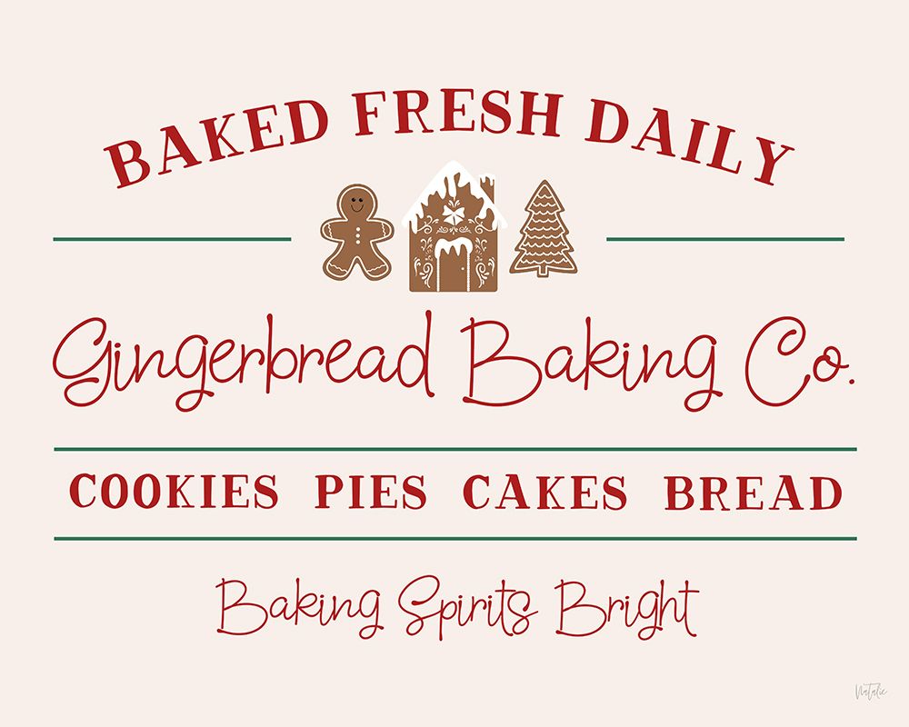 Baking Spirits Bright art print by Natalie Carpentieri for $57.95 CAD