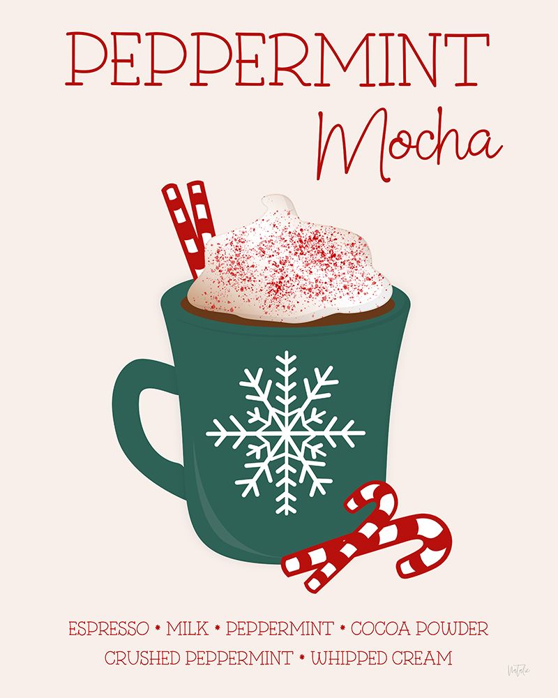Peppermint Mocha art print by Natalie Carpentieri for $57.95 CAD