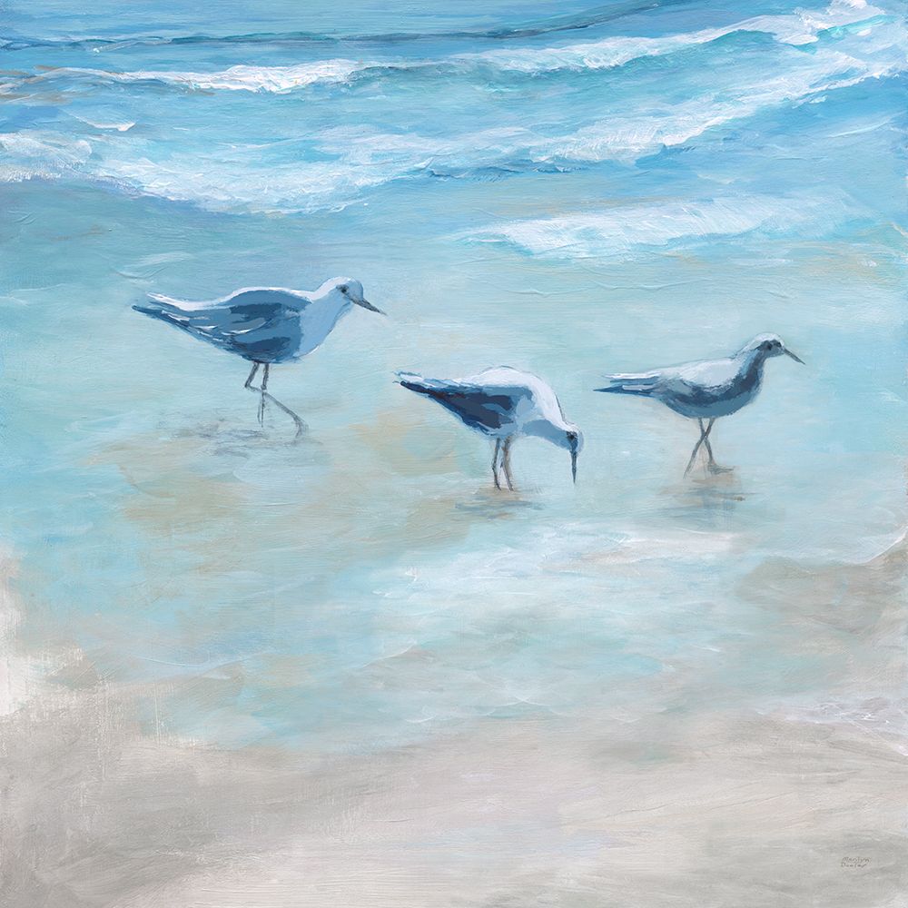 Gulls I art print by Marilyn Dunlap for $57.95 CAD