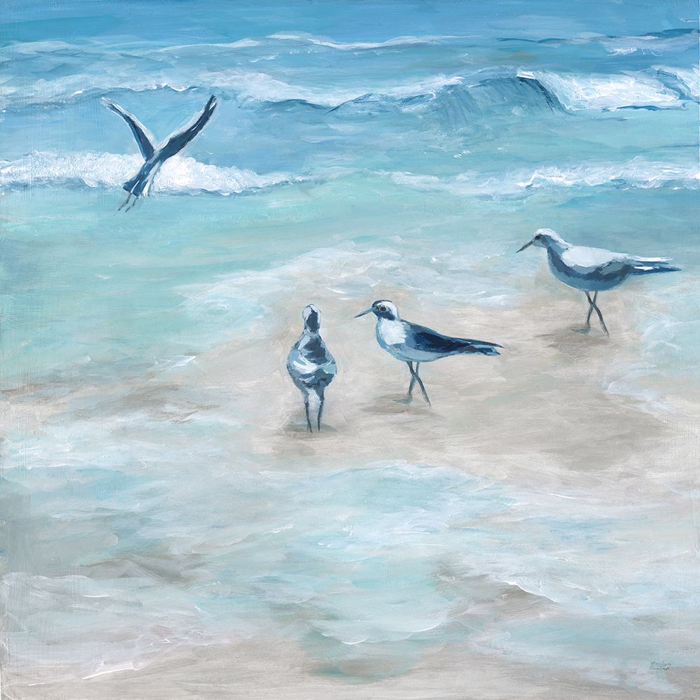 Gulls II art print by Marilyn Dunlap for $57.95 CAD