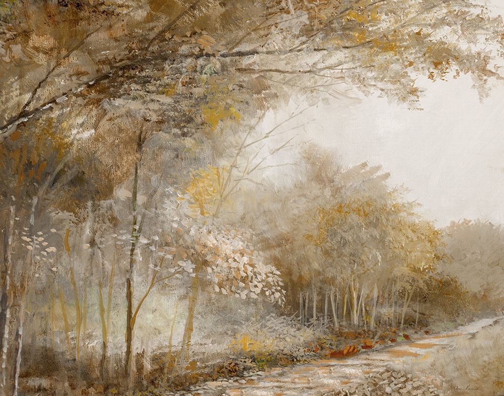 Autumn Forest Park art print by Ruane Manning for $57.95 CAD