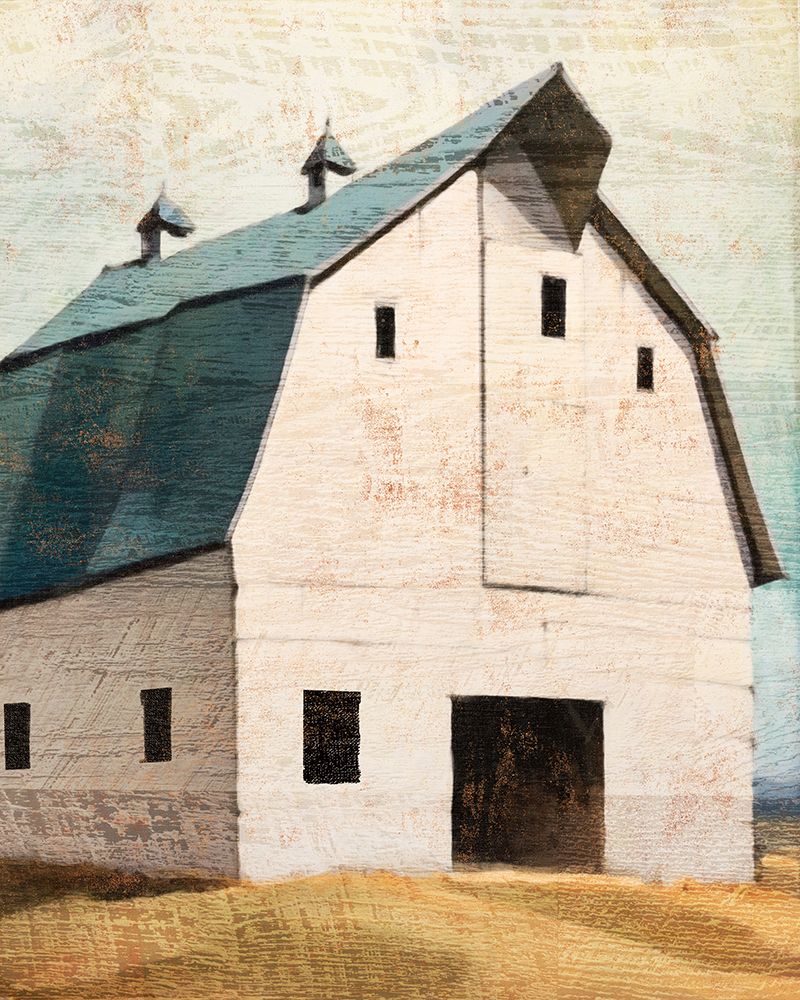 Big Barn Blue art print by Susan Arnot for $57.95 CAD