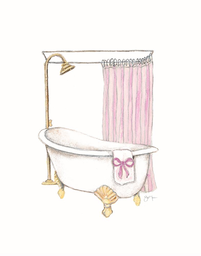 Ribbon Tub II art print by Tava Studios for $57.95 CAD