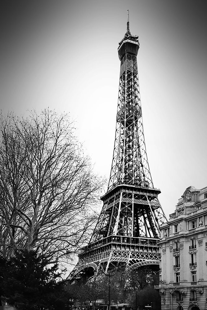 Eiffel Twilight art print by CAD Design for $57.95 CAD