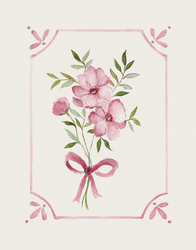 Ribbons And Bows I art print by Tava Studios for $57.95 CAD