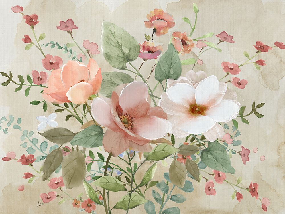 Abundant Blooms art print by Nan for $57.95 CAD