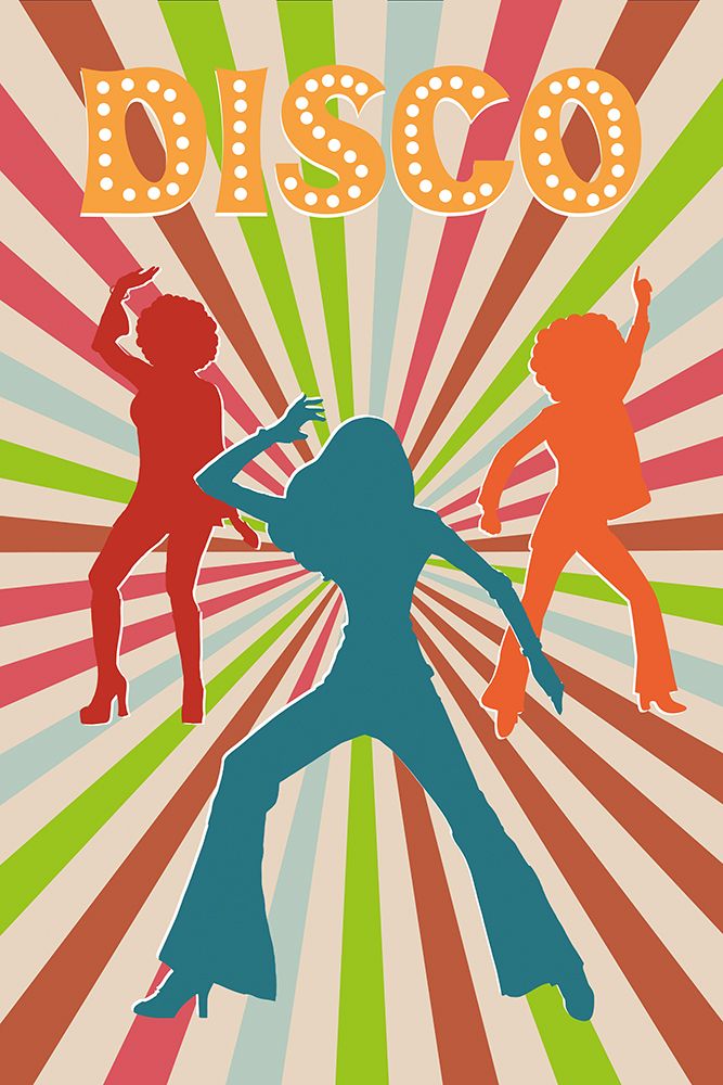Disco Dance Lessons art print by CAD Designs for $57.95 CAD