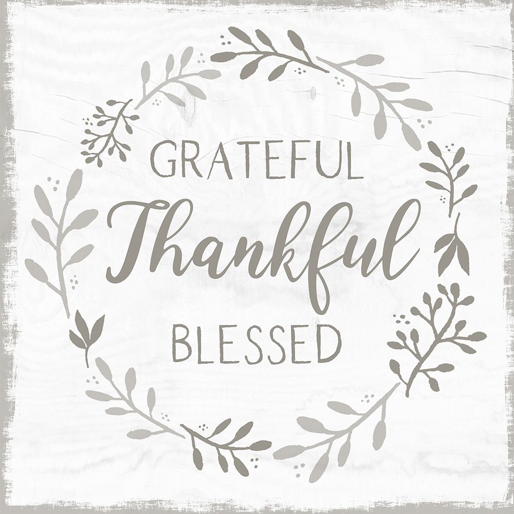 Thankful Wreath art print by Val Rhodes for $57.95 CAD