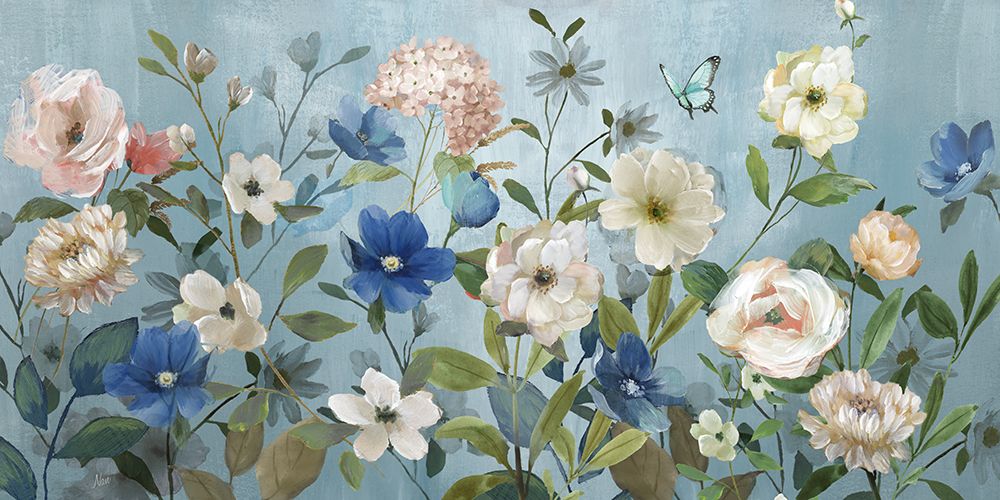 Floral Song art print by Nan for $57.95 CAD