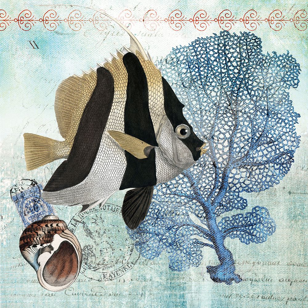 Archipelago Fish I art print by Susan Arnot for $57.95 CAD