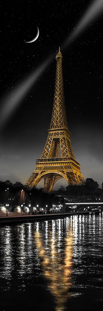 Paris Night art print by CAD Design for $57.95 CAD