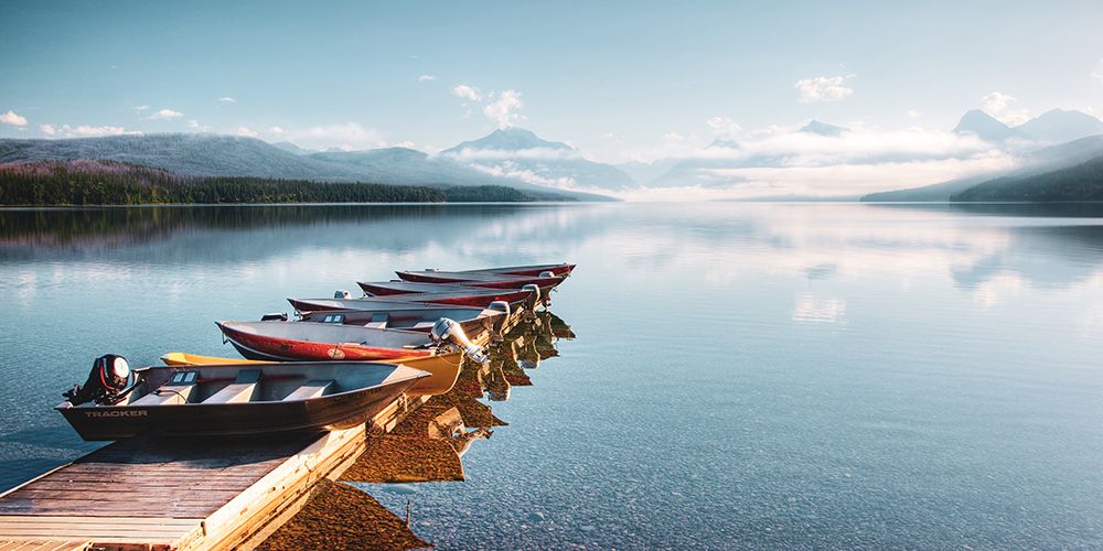 Lake McDonald, MT art print by Danita Delimont for $57.95 CAD
