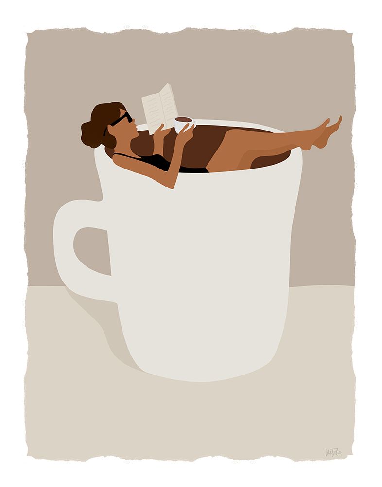Morning Coffee I art print by Natalie Carpentieri for $57.95 CAD