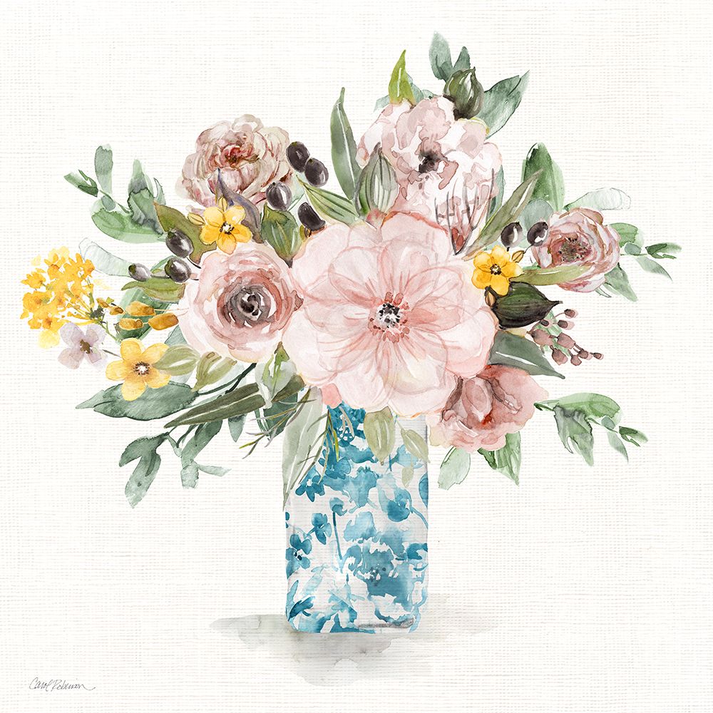 Summer Chinoiseri I art print by Carol Robinson for $57.95 CAD