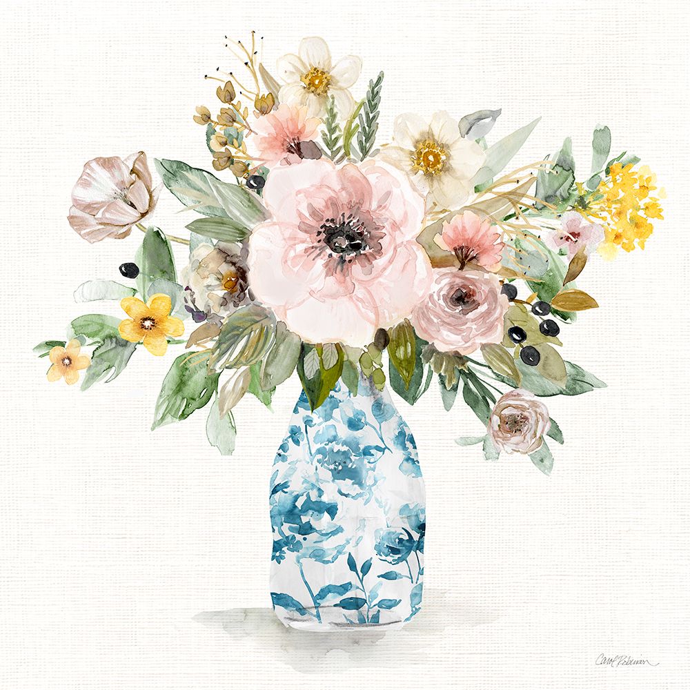 Summer Chinoiseri II art print by Carol Robinson for $57.95 CAD