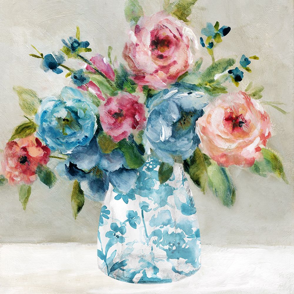 Blooming Chinoiserie art print by Carol Robinson for $57.95 CAD