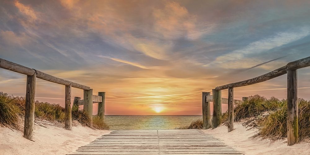 Sunset Beach art print by Mike Calascibetta for $57.95 CAD