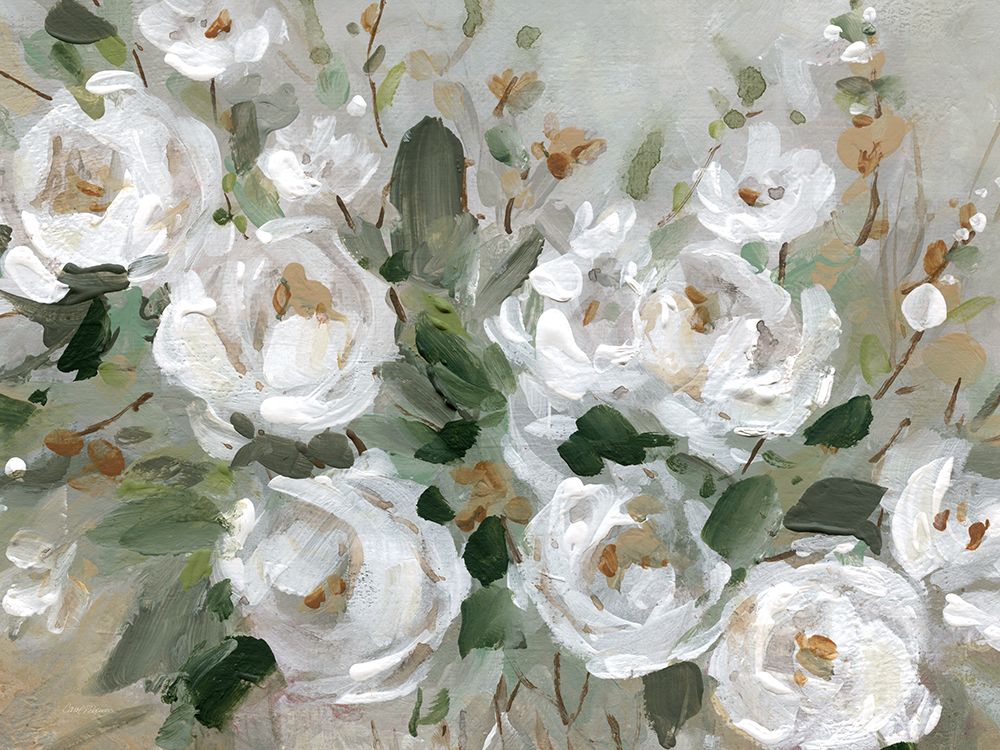 White Roses art print by Carol Robinson for $57.95 CAD