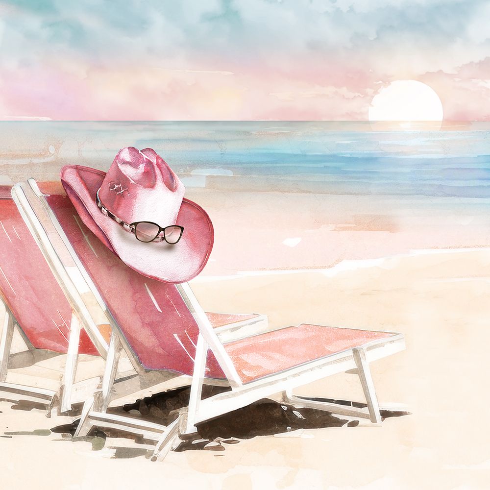 Cowgirl Beach art print by Paul Mathenia for $57.95 CAD