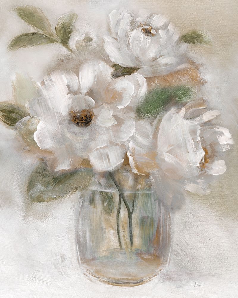 Poppy Arrangement I art print by Nan for $57.95 CAD