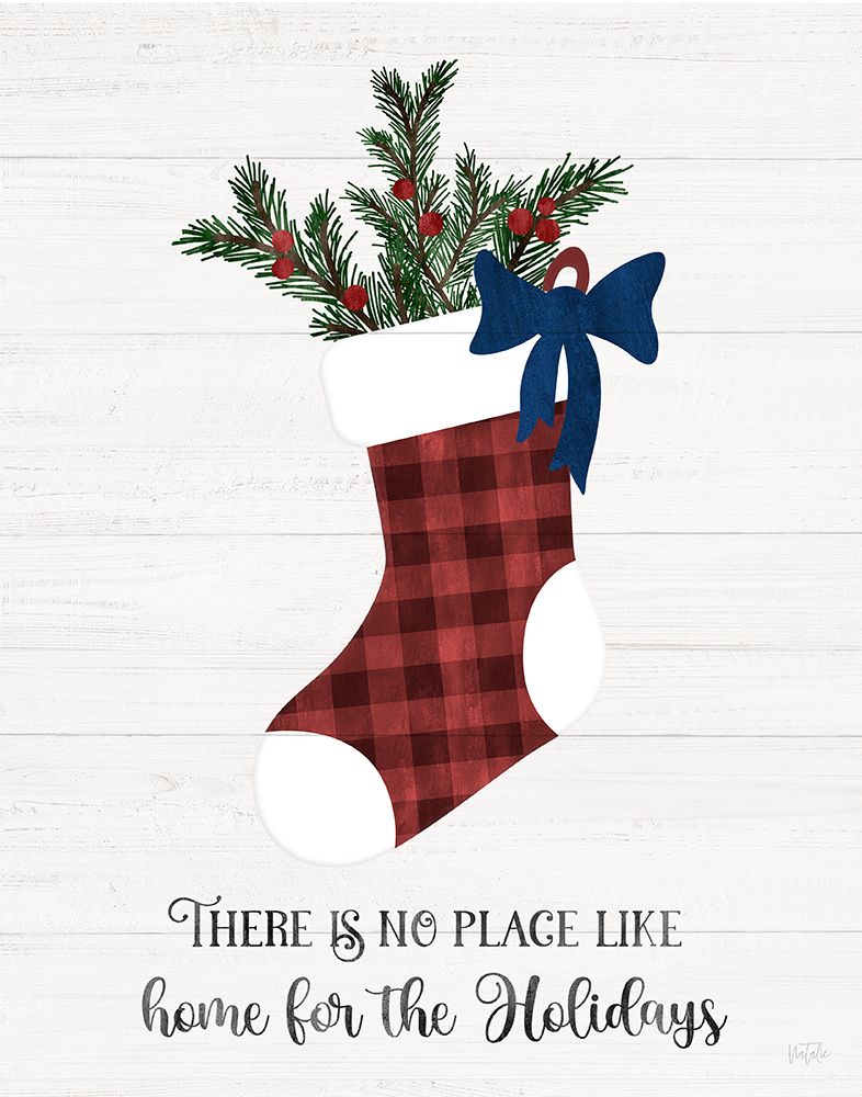 Christmas Stocking art print by Natalie Carpentieri for $57.95 CAD