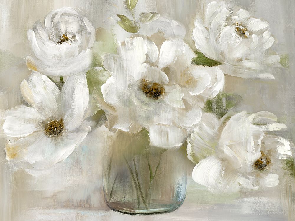 Misty Whites art print by Nan for $57.95 CAD