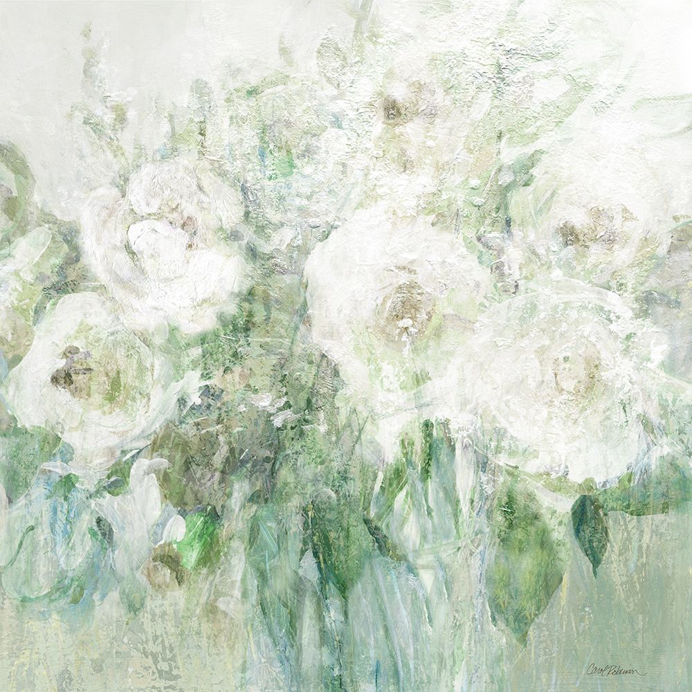 Muted White Blooms II art print by Carol Robinson for $57.95 CAD