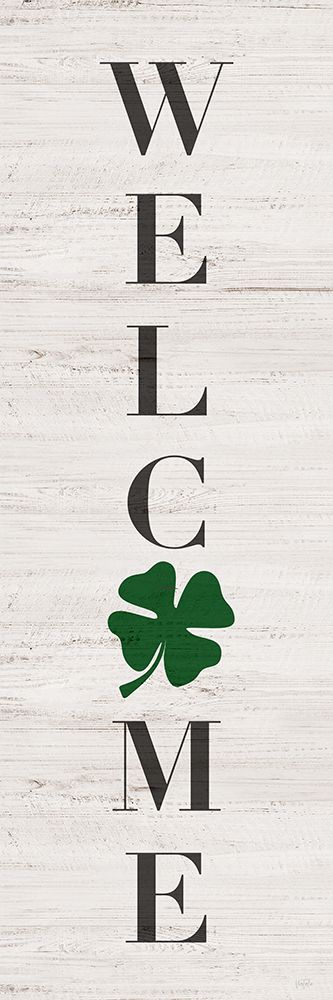 Shamrock Welcome art print by Natalie Carpentieri for $57.95 CAD