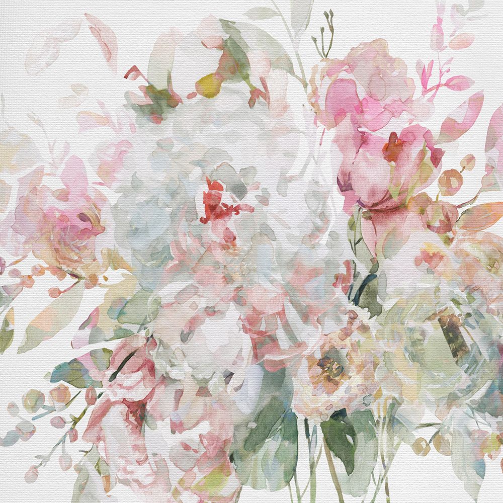 Floral Confetti Collage I art print by Carol Robinson for $57.95 CAD